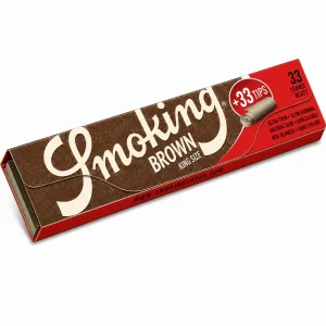 Brown King Size + Tips * 24 pcs/display  Smoking RYO Accessory