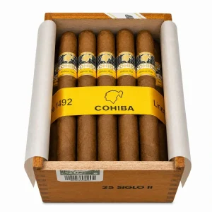 Siglo II Box 25 Cohiba Cigars