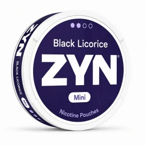 ZYN Black Licorice Mini 3mg Nicotine Pouch