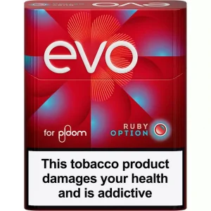 Evo Ruby Option (10 packs) HNB Heating Sticks