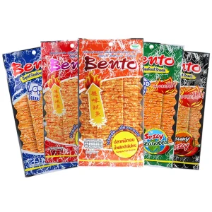 泰国进口bento拌多乐鱿鱼片20g*5袋辣条手撕鱿鱼