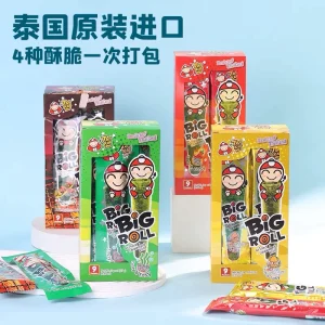 多口味老板仔海苔香脆休闲零食27g*2盒