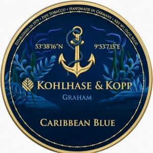 Kopp Caribbean Blue Graham 50g/Tin